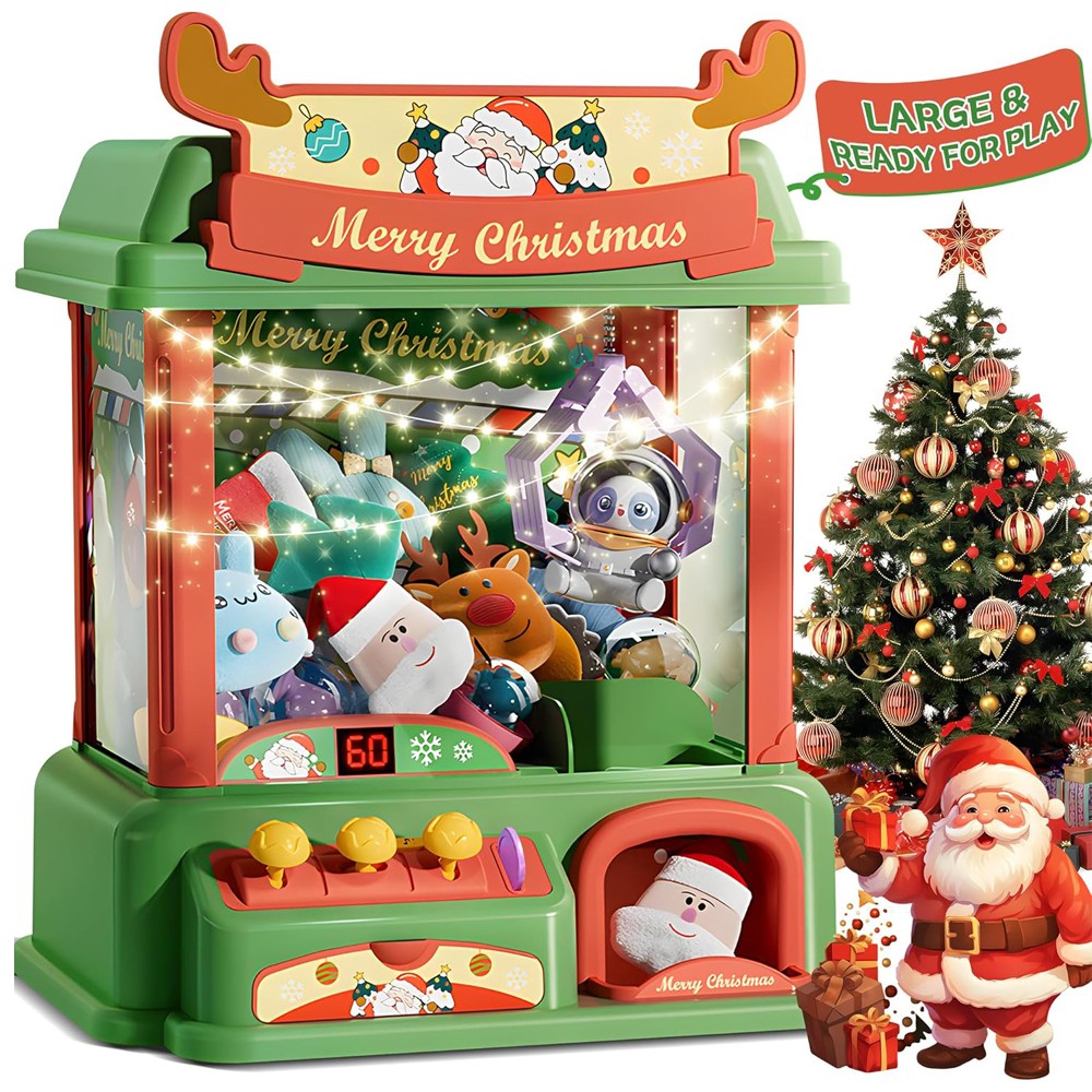 Arcade Toy Vending Machine - آلة مخلب عيد الميلاد للأطفال ،