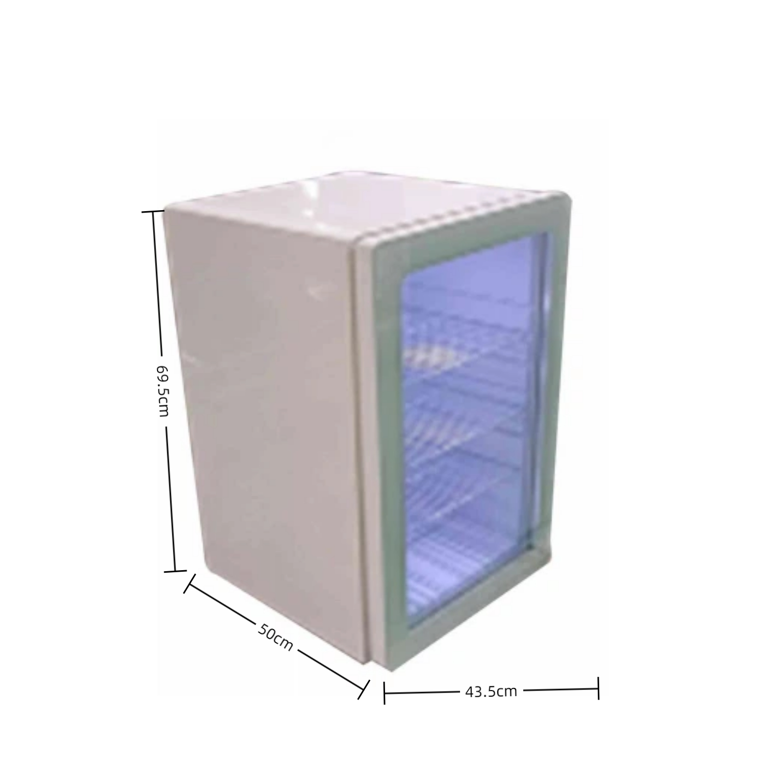 Glass Cabinet Display - ثلاجة عرض المشروبات التجارية للفنادق سعة