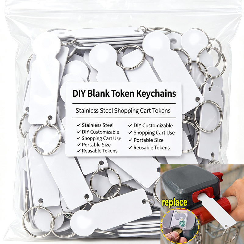 1-20 قطعة من رموز التسوق المعد - مراجعة Token Coin Mechanism وسعره