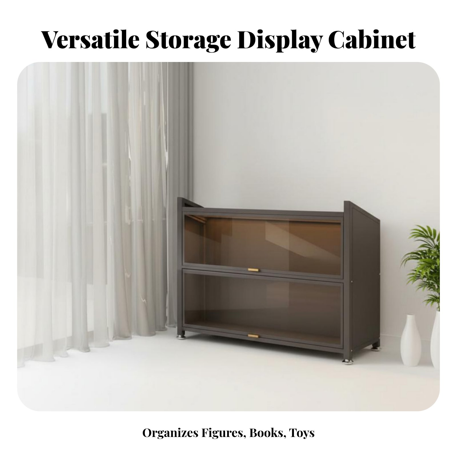 خزانة عرض للتماثيل مقاومة للبق - مراجعة Glass Cabinet Display وسعره
