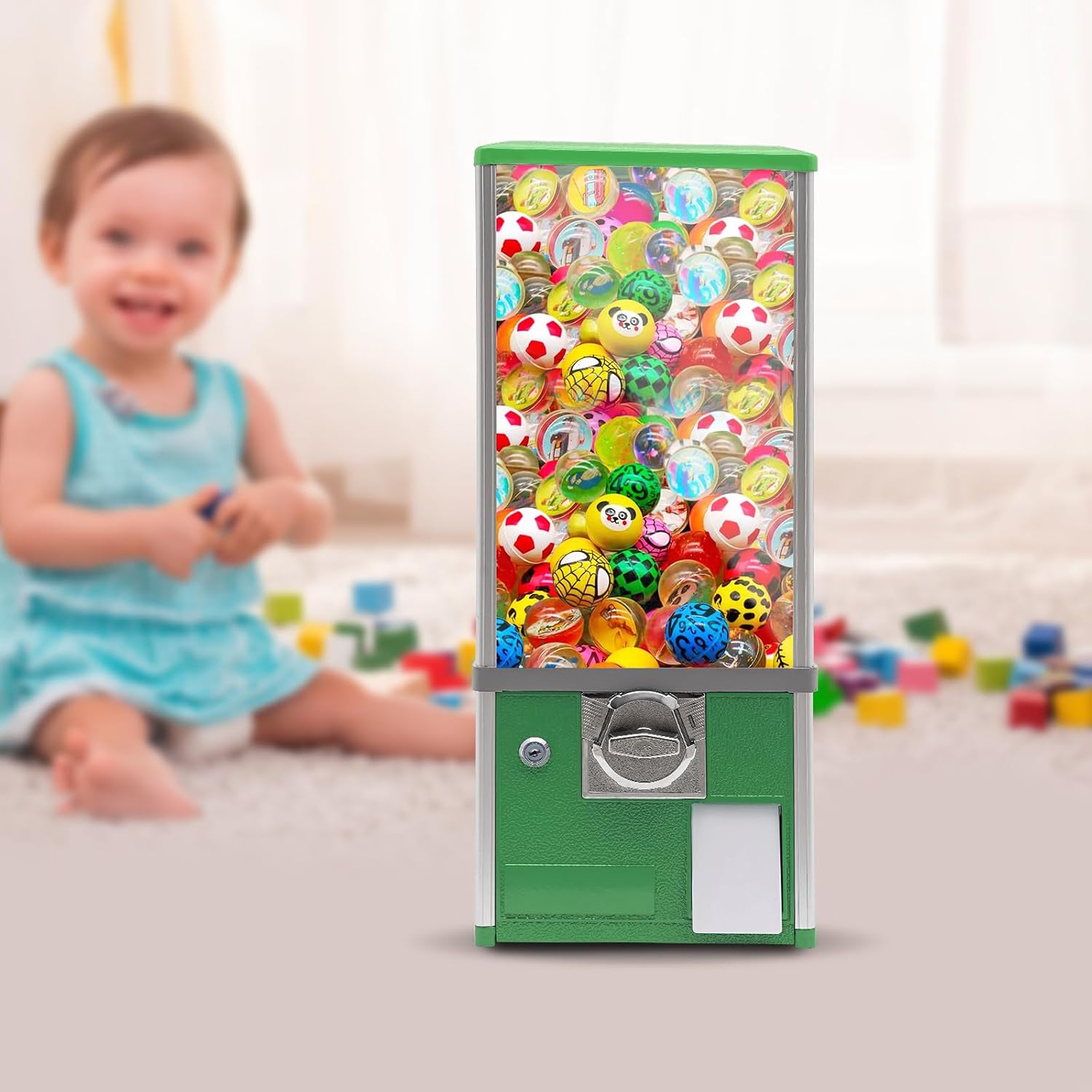 آلة بيع الحلوى التجارية، تعمل  - مراجعة Quarter Arcade Vending Machine وسعره