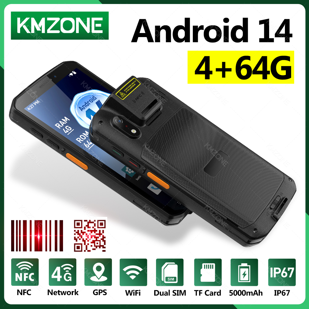 جهاز PDA بنظام أندرويد 14 مع N - مراجعة Nfc Card Reader Vending وسعره